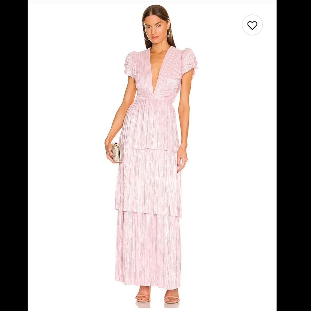Sabina Musayev Blush Maxi Dress